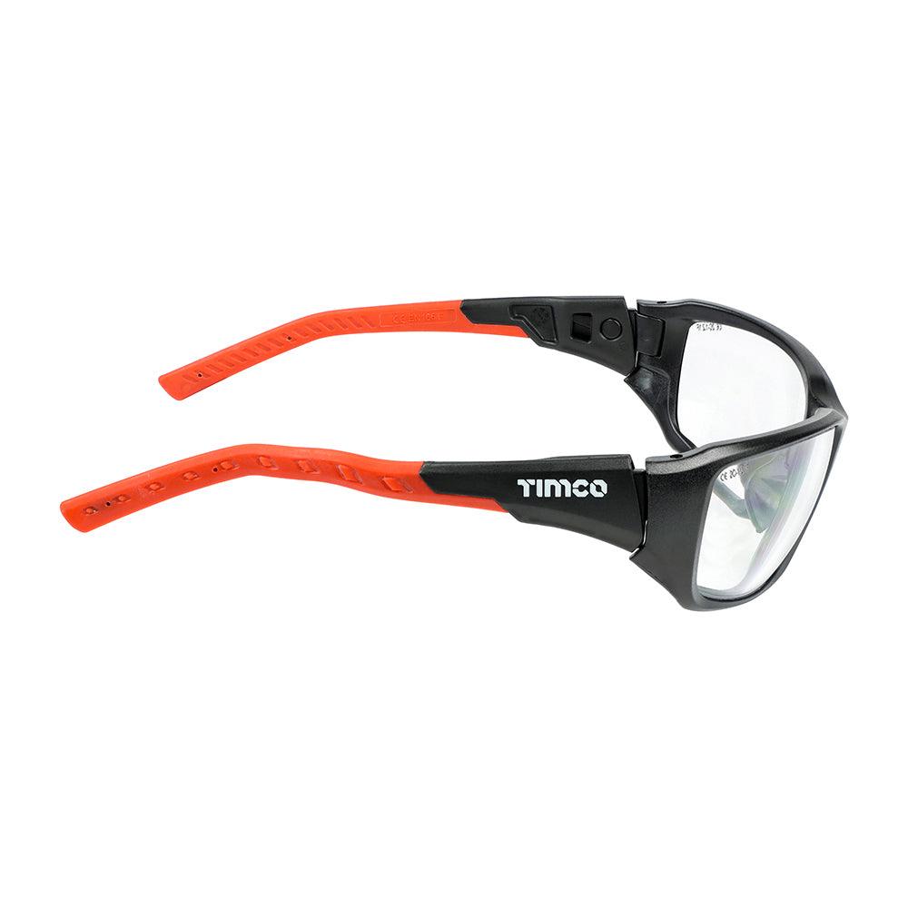 Comfort Safety Glasses Amber