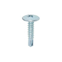 TIMCO Self-Drilling Wafer Head Silver Screws