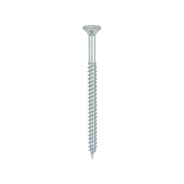 TIMCO Twin-Threaded Countersunk Silver Woodscrews