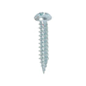 TIMCO Twin-Threaded Round Head Silver Woodscrews