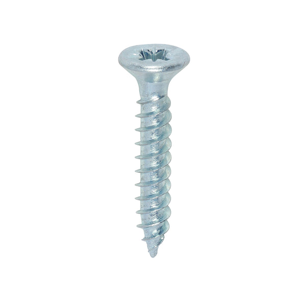 TIMCO Twin-Threaded Countersunk Silver Woodscrews