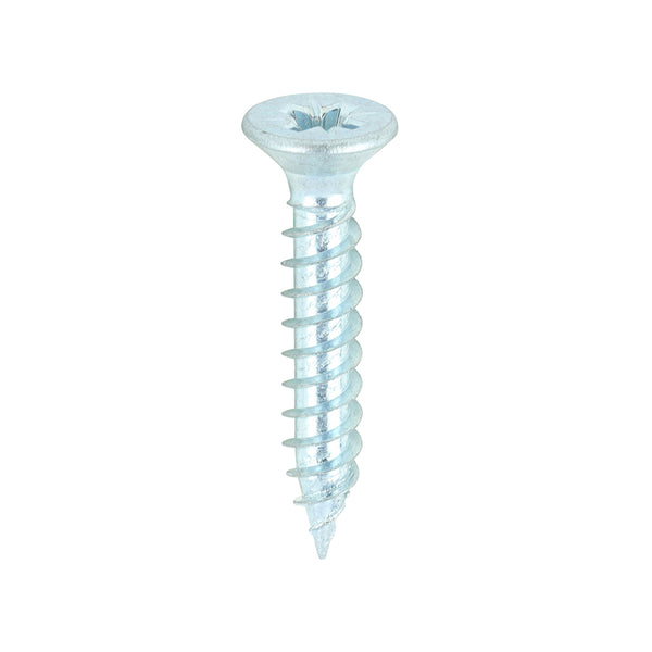 TIMCO Twin-Threaded Countersunk Silver Woodscrews