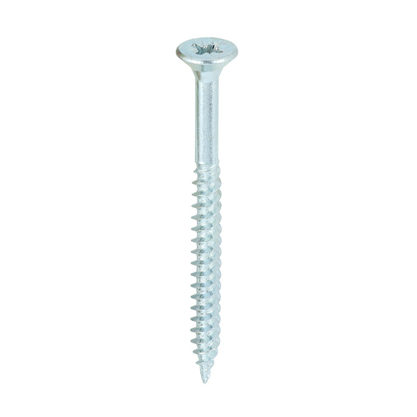 TIMCO Twin-Threaded Countersunk Silver Woodscrews