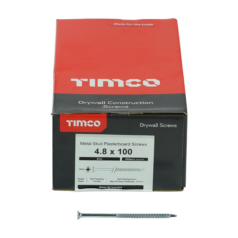 TIMCO Drywall Self-Drilling Bugle Head Silver Screws