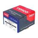 TIMCO Twin-Threaded Round Head Black Woodscrews