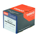 TIMCO Twin-Threaded Round Head Silver Woodscrews