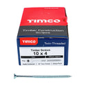 TIMCO Twin-Threaded Countersunk Silver Woodscrews