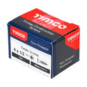 TIMCO Twin-Threaded Countersunk Silver Woodscrews