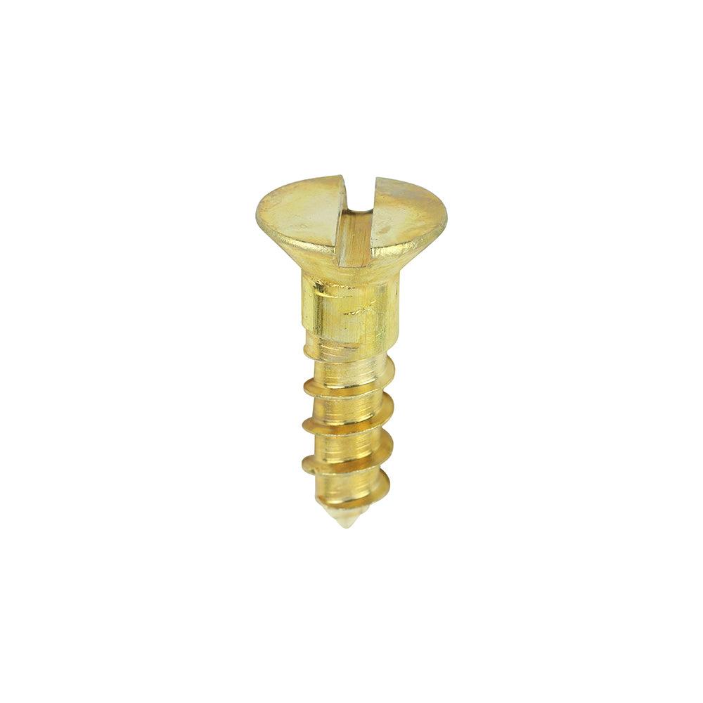 TIMCO Solid Brass Countersunk Woodscrews