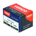 TIMCO Twin-Threaded Countersunk Silver Woodscrews