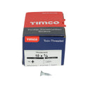 TIMCO Twin-Threaded Countersunk Silver Woodscrews