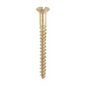 TIMCO Solid Brass Countersunk Woodscrews