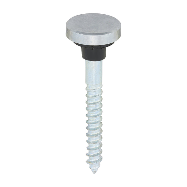 TIMCO Mirror Screws Flat Head Chrome