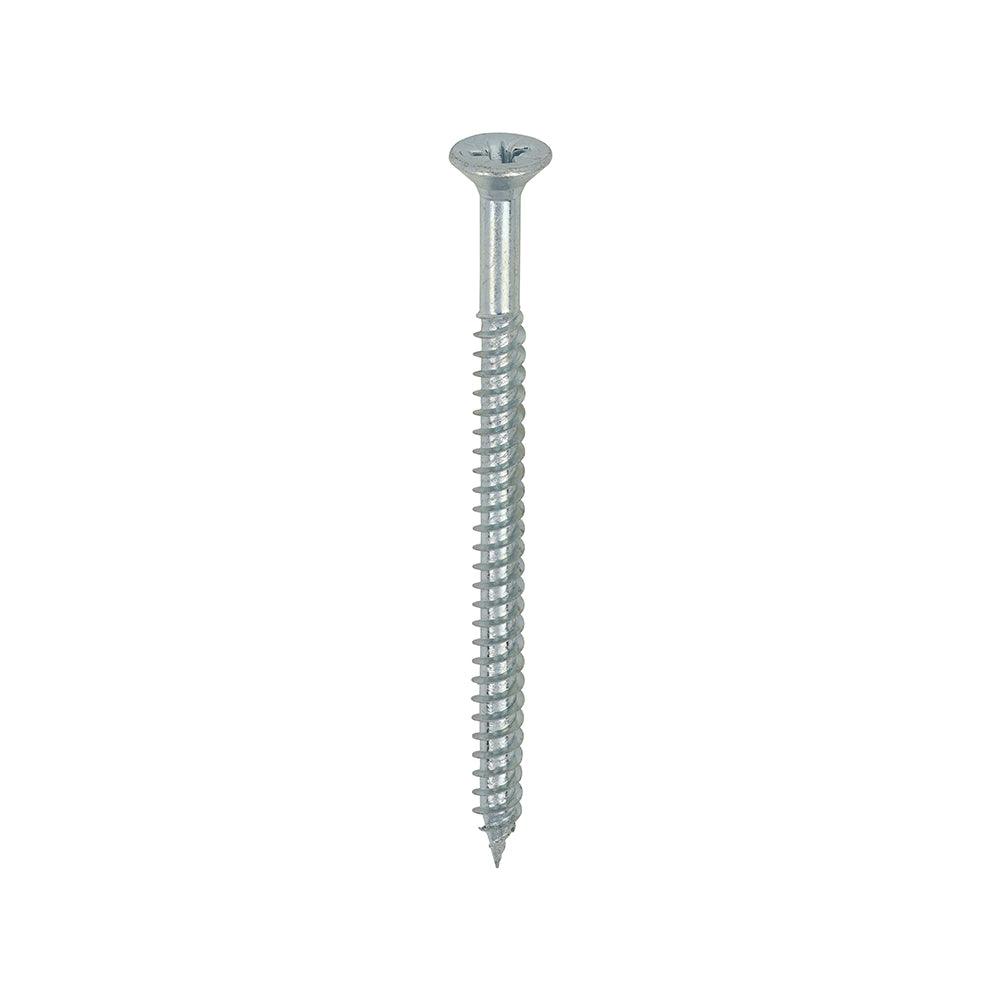 TIMCO Twin-Threaded Countersunk Silver Woodscrews