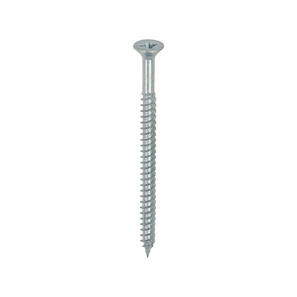 TIMCO Twin-Threaded Countersunk Silver Woodscrews