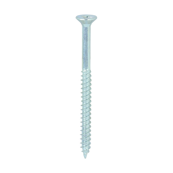 TIMCO Twin-Threaded Countersunk Silver Woodscrews