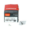 TIMCO Sharp Point Wafer Head Silver Screws