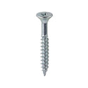 TIMCO Twin-Threaded Countersunk Silver Woodscrews