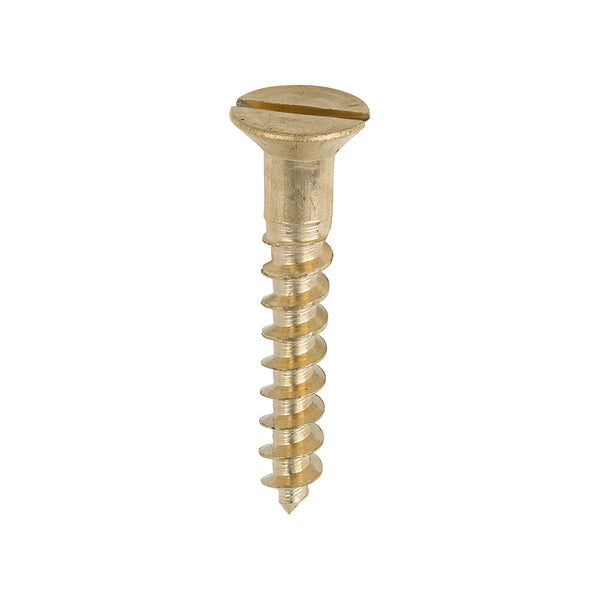 TIMCO Solid Brass Countersunk Woodscrews