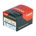 TIMCO Solid Brass Countersunk Woodscrews