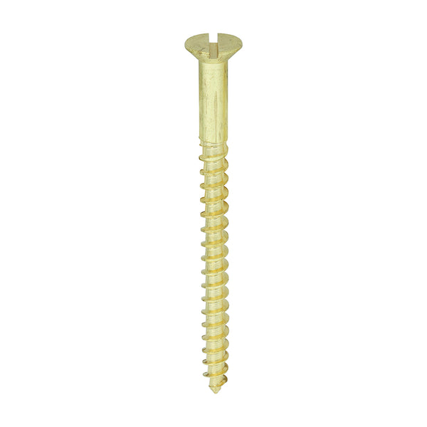 TIMCO Solid Brass Countersunk Woodscrews