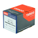 TIMCO Twin-Threaded Round Head Silver Woodscrews