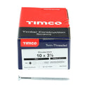 TIMCO Twin-Threaded Countersunk Silver Woodscrews