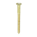 TIMCO Solid Brass Countersunk Woodscrews