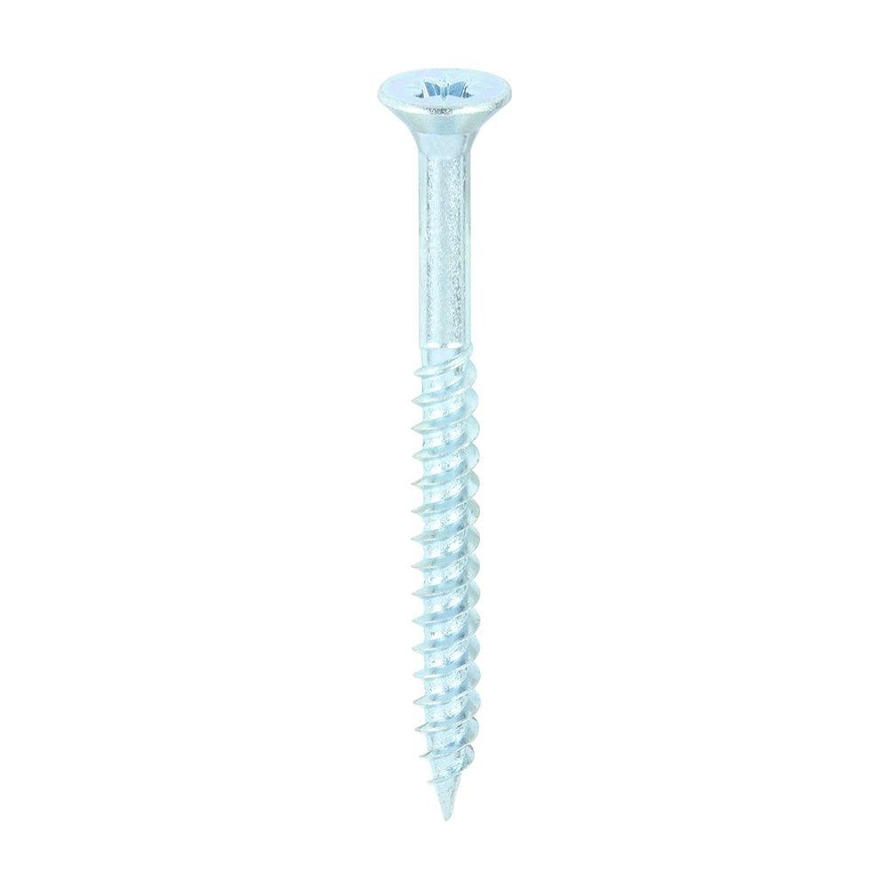 TIMCO Twin-Threaded Countersunk Silver Woodscrews