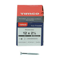 TIMCO Twin-Threaded Countersunk Silver Woodscrews