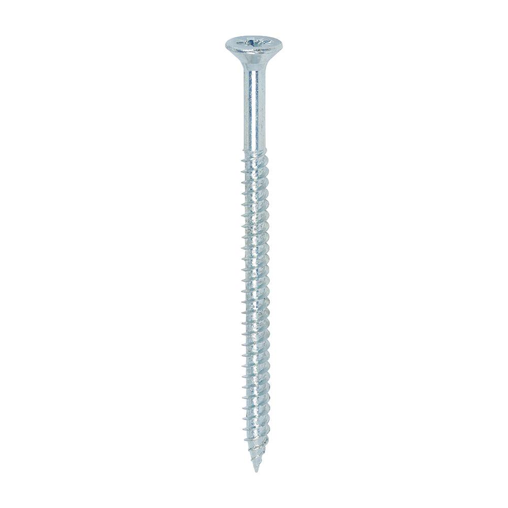 TIMCO Twin-Threaded Countersunk Silver Woodscrews