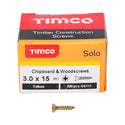 TIMCO Solo Countersunk Gold Woodscrews