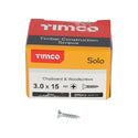 TIMCO Solo Countersunk Silver Woodscrews