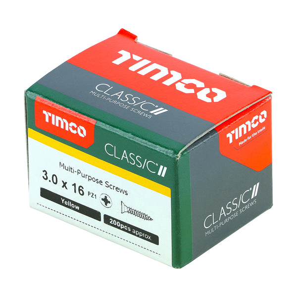 TIMCO Classic Multi-Purpose Countersunk Gold Woodscrews