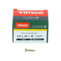 TIMCO Classic Multi-Purpose Countersunk Gold Woodscrews