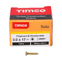 TIMCO Solo Countersunk Gold Woodscrews