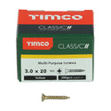 TIMCO Classic Multi-Purpose Countersunk Gold Woodscrews