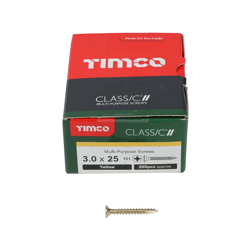 TIMCO Classic Multi-Purpose Countersunk Gold Woodscrews