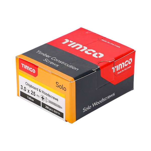 TIMCO Solo Countersunk Gold Woodscrews