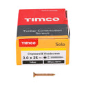 TIMCO Solo Countersunk Gold Woodscrews