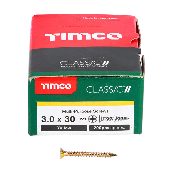 TIMCO Classic Multi-Purpose Countersunk Gold Woodscrews