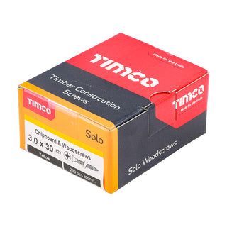 TIMCO Solo Countersunk Gold Woodscrews