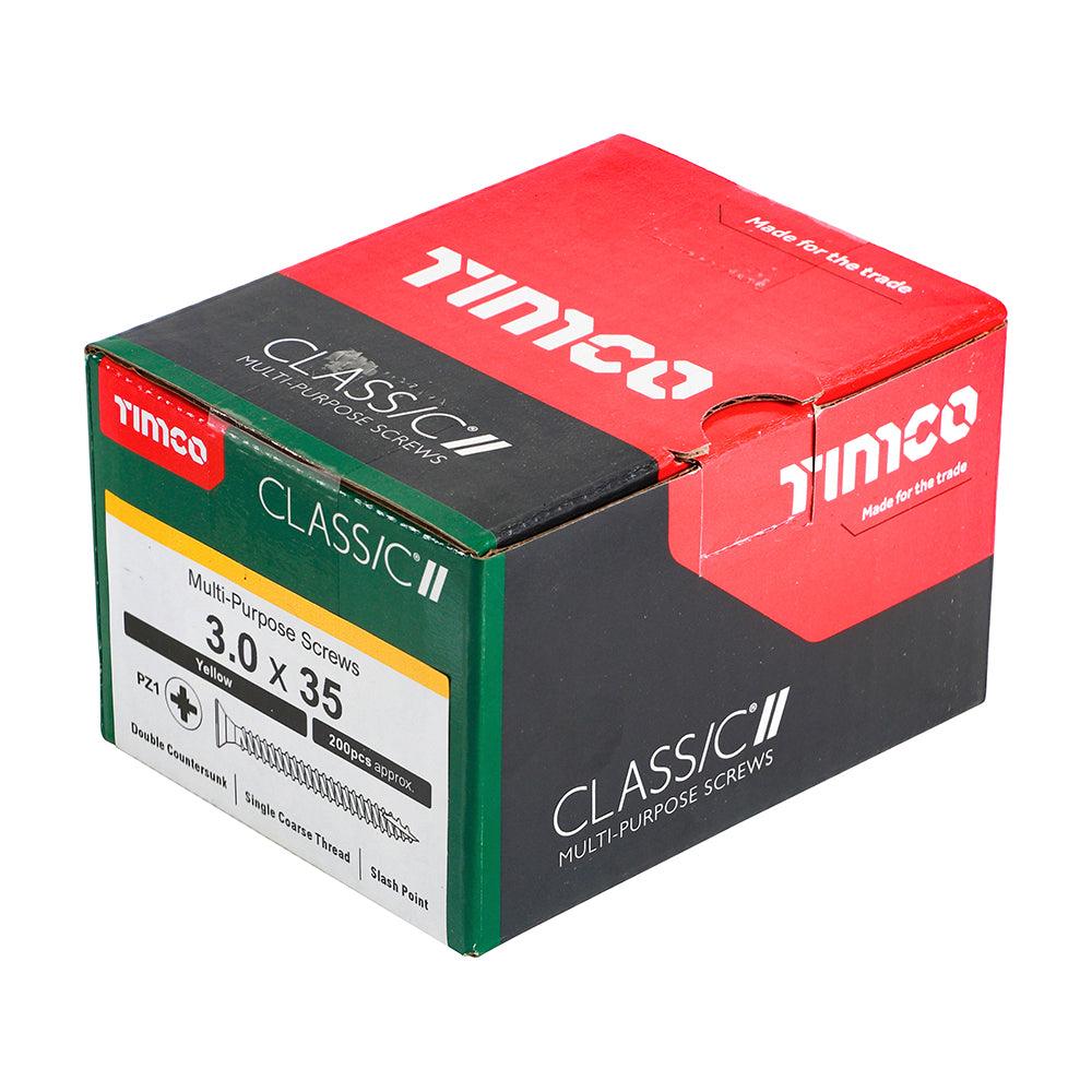 TIMCO Classic Multi-Purpose Countersunk Gold Woodscrews