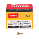 TIMCO Solo Countersunk Gold Woodscrews