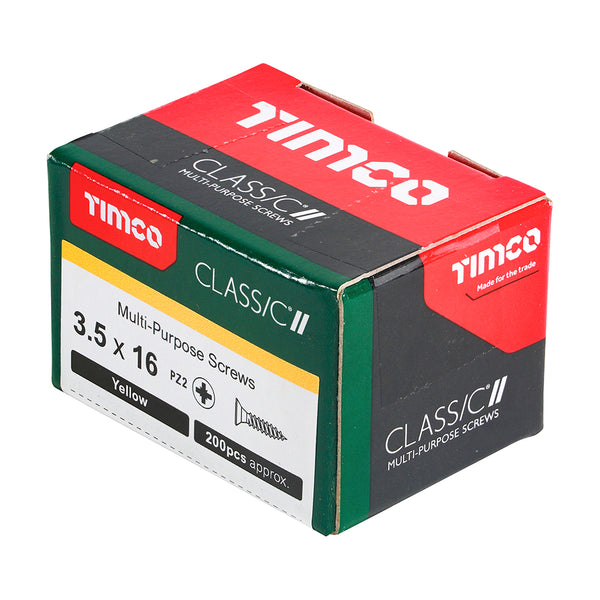 TIMCO Classic Multi-Purpose Countersunk Gold Woodscrews