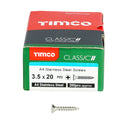 TIMCO Classic Multi-Purpose Countersunk A4 Stainless Steel Woodcrews