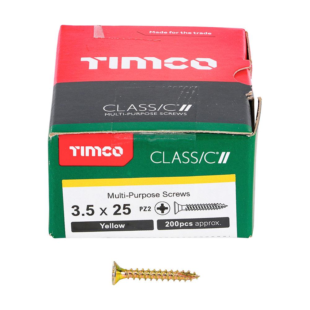 TIMCO Classic Multi-Purpose Countersunk Gold Woodscrews