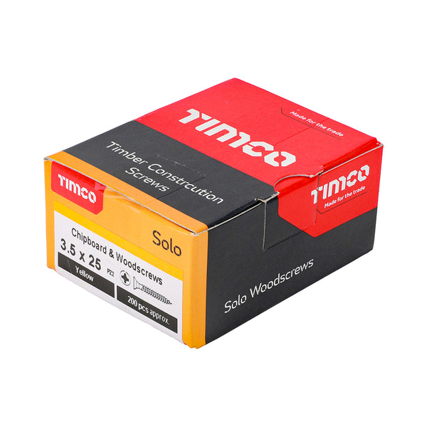 TIMCO Solo Countersunk Gold Woodscrews