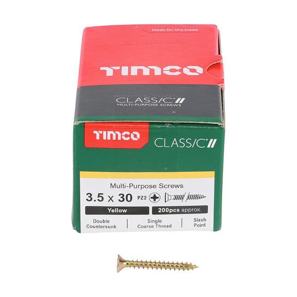 TIMCO Classic Multi-Purpose Countersunk Gold Woodscrews