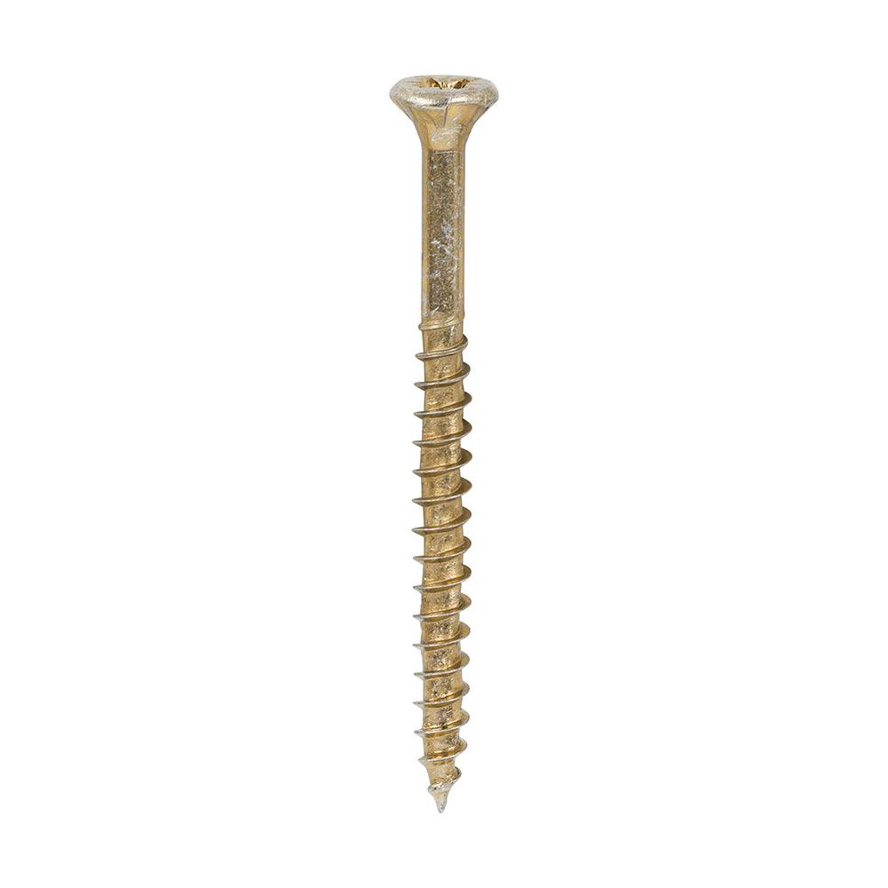 TIMCO Velocity Premium Multi-Use Countersunk Gold Woodscrews